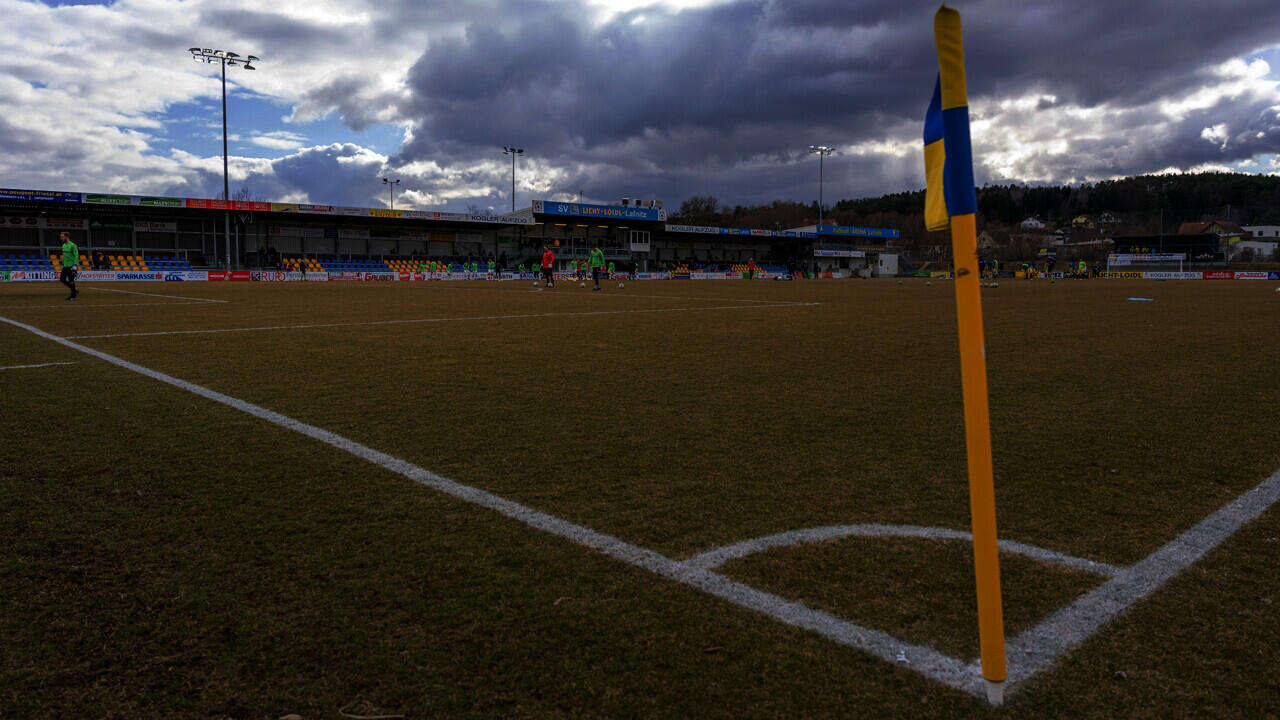 Für viele Regionalligisten soll die Infrastruktur ein Hemmschuh nach oben sein. Das ist der Platz des Ex-2. Liga-Klubs Lafnitz.