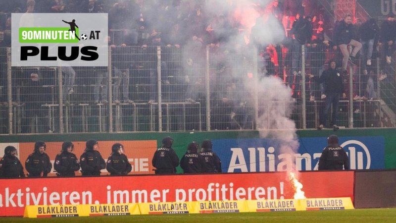 Pyro-Vorfall nach dem Derby: Rapid und Austria drohen Strafen
