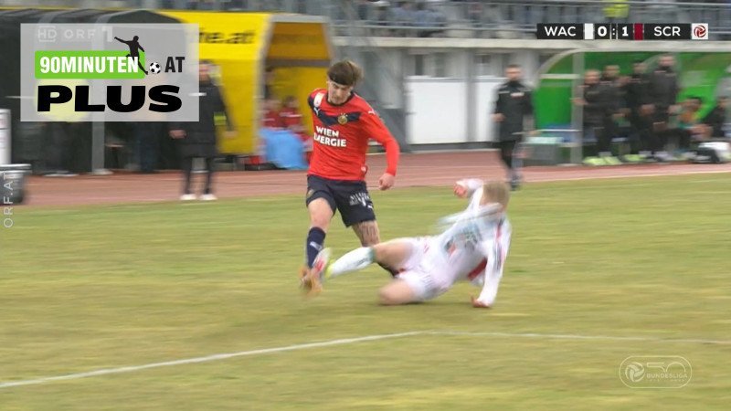 WAC vs Rapid: Wollte man eine rote Karte unter den Teppich kehren? [VAR-Check]