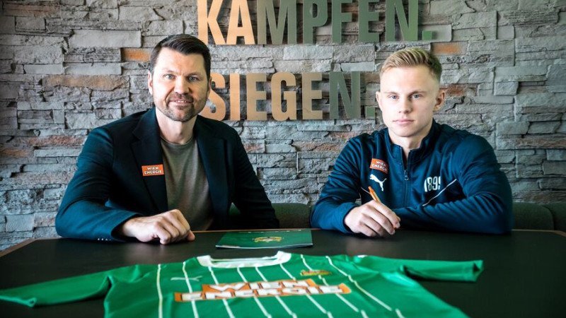 SK Rapid holt Offensivspieler Isak Jansson per Leihe mit Kaufoption