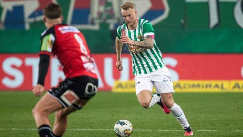 "Kann einer der besten Offensivspieler werden": Rapid verlängert mit Oliver Strunz