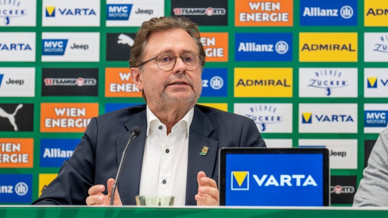 Wrabetz: Verkauf von Anteilen "kein Thema" für SK Rapid