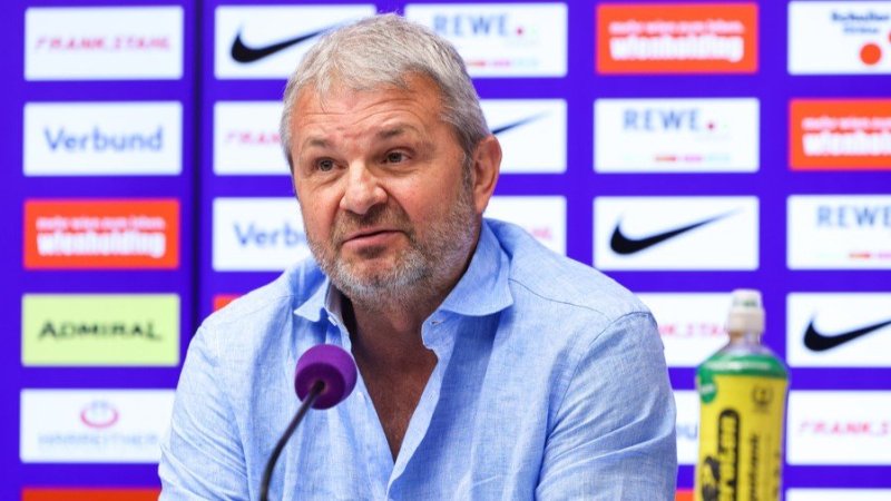 Austria-Transfers? Sportvorstand Jürgen Werner hält "Augen und Ohren offen"