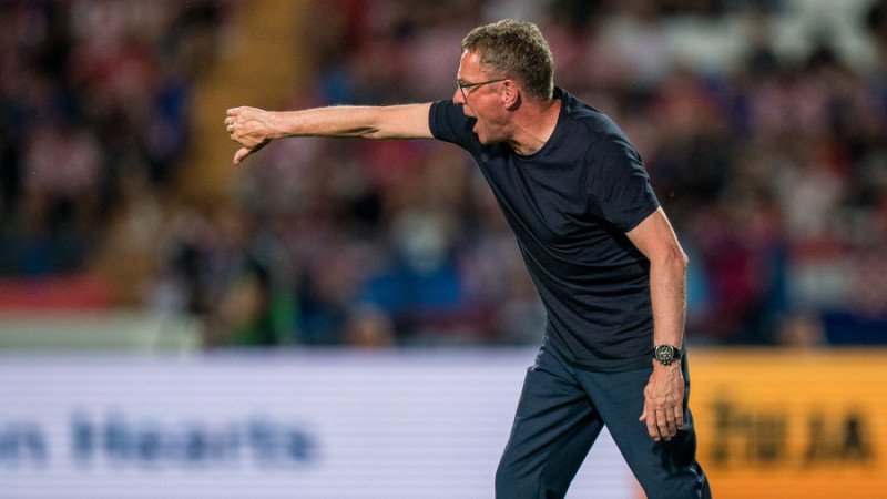 Ralf Rangnick: "Die zweite Halbzeit war annähernd perfekt"