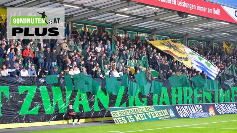 Dank Jubiläum: In Ried gab es "Bierpreise wie damals"  [Zuschauer:innencheck 2. Liga, 11. Runde]