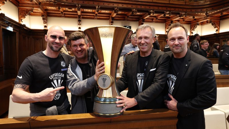 Sturm Graz nützt Titelfeier und fordert neues Stadion