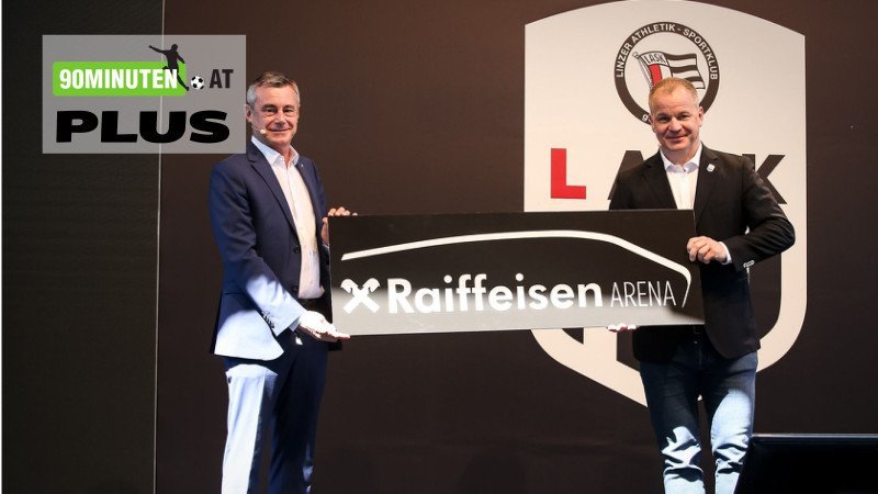 LASK: Neues Stadion, schiefe Optik [12 Meter]