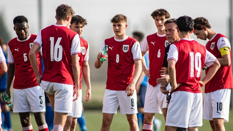 Die ÖFB-U18 spielt in Turnier gegen England, Kroatien und Wales