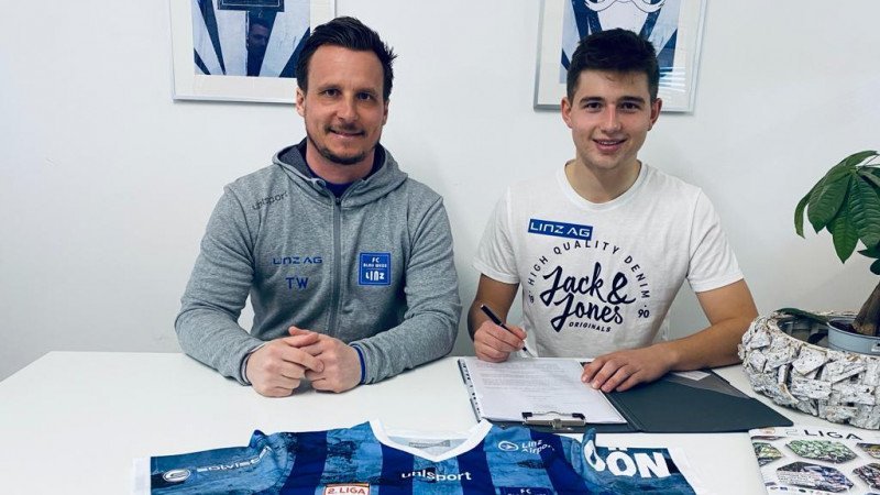 Blau-Weiß Linz fixiert mit Simon Seidl ersten Sommertransfer