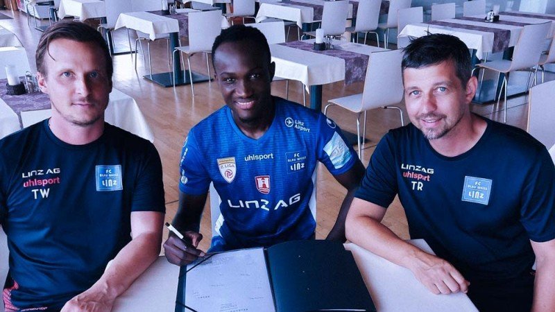 Raphael Dwamena hat keine Zukunft bei Blau-Weiß Linz