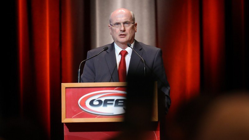 Im Bild: Wolfgang Bartosch, Vorsitzender des ÖFB-Wahlausschuss