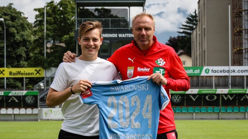 WSG Tirol verlängert mit Youngster Johannes Naschberger
