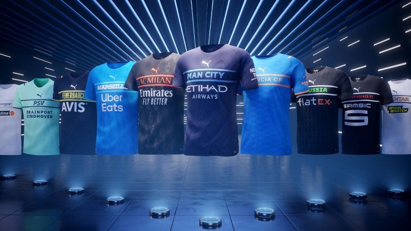 Neue Puma-Trikots: Wappen wandern auf die Rückseite