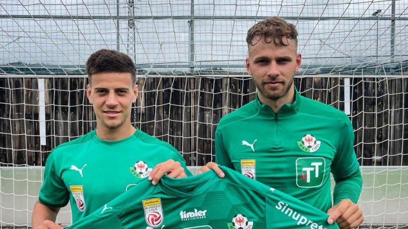 WSG Tirol präsentiert Neuzugänge 13 und 14