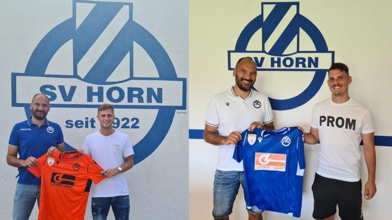Pascal Macher und Dennis Schmutz wechseln zum SV Horn