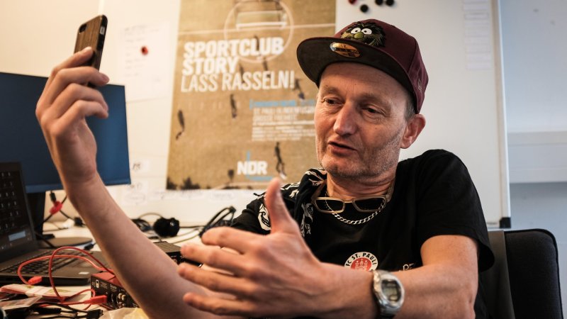 Blindenfußballtrainer Wolf Schmidt