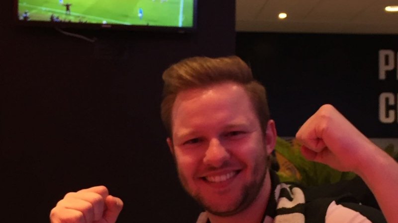 Perfekter Einstieg: Vor dem Spiel gab es in der Juve-VIP-Lounge das 1:1 gegen Napoli zu sehen