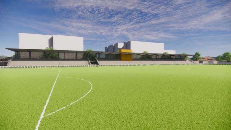 Umbaukonzept Gernot Langes Stadion