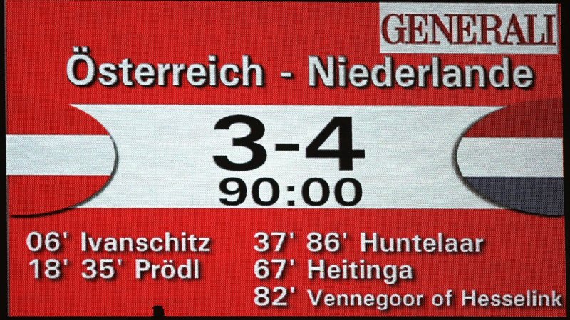 Österreich vs. Niederlande: Langes Warten auf ein Ende