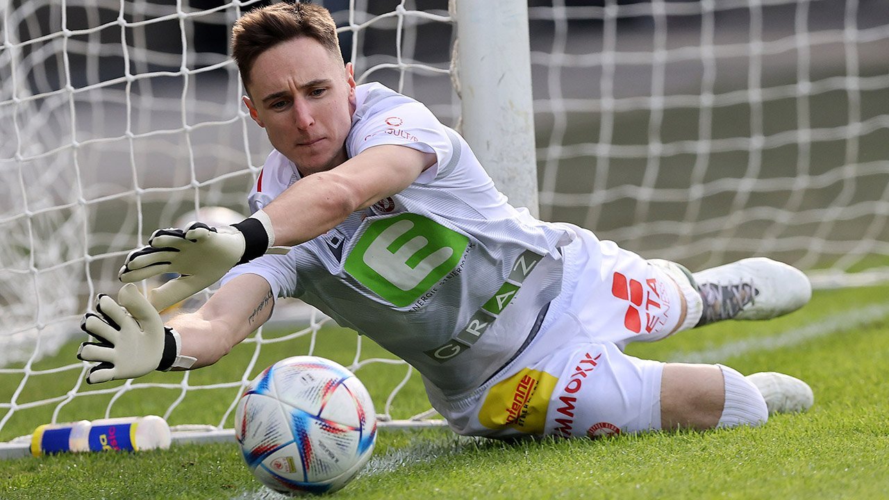 Jakob Meierhofer könnte als Nummer eins des GAK in die Saison gehen