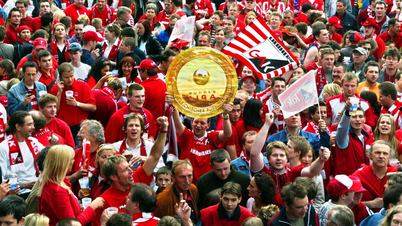 2004 war das rote Graz glücklich, förmlich "besoffen vor Glück".