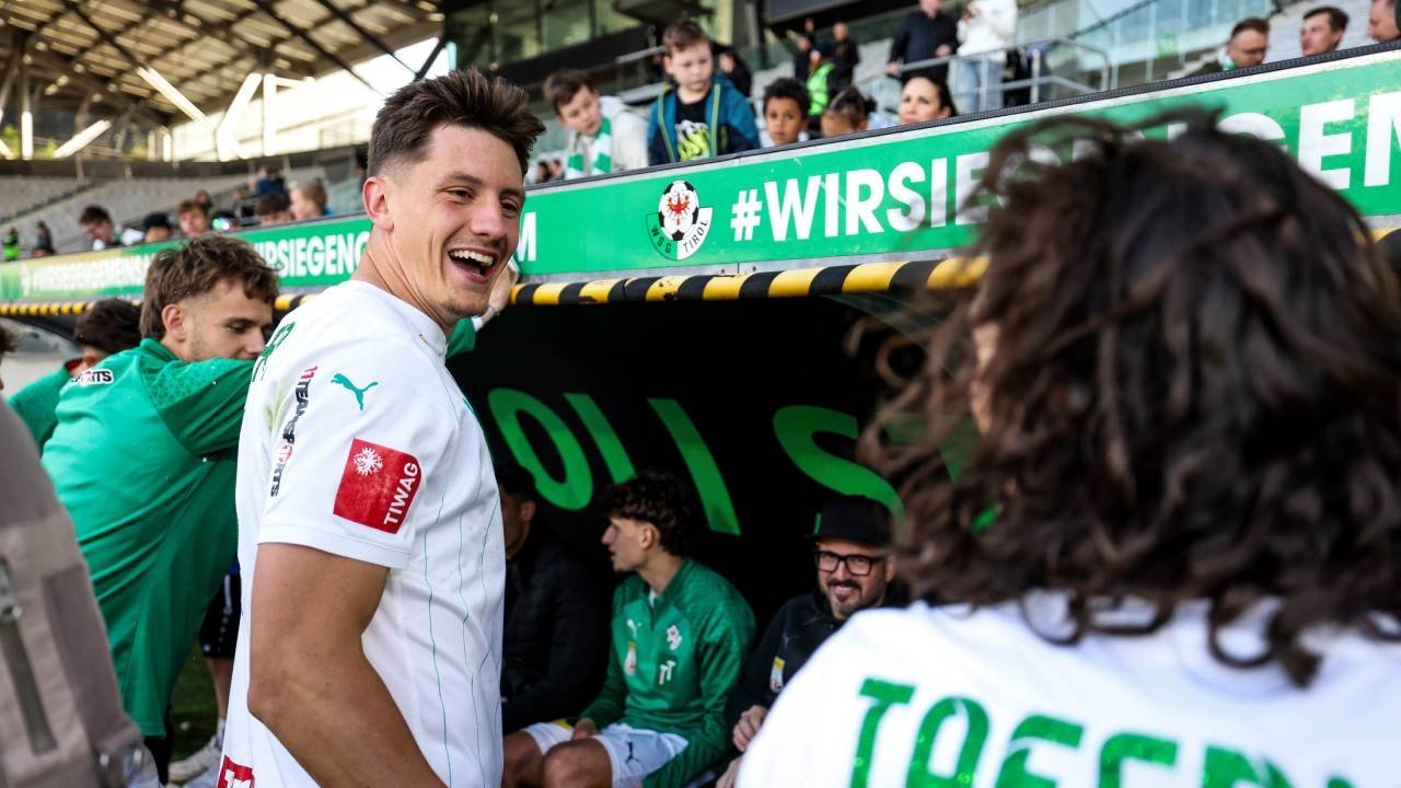 Felix Bacher im WSG-Trikot