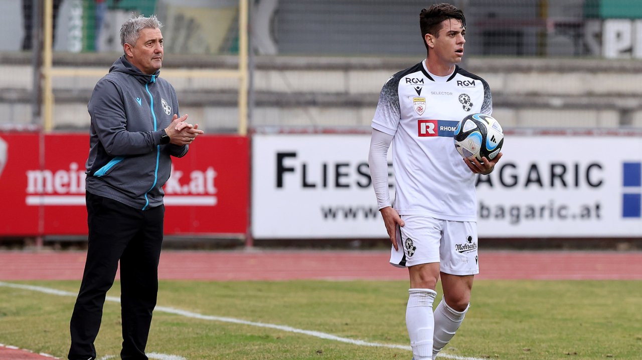Nur für 91 Tage amtierte Markus Mader als Trainer in Bregenz.