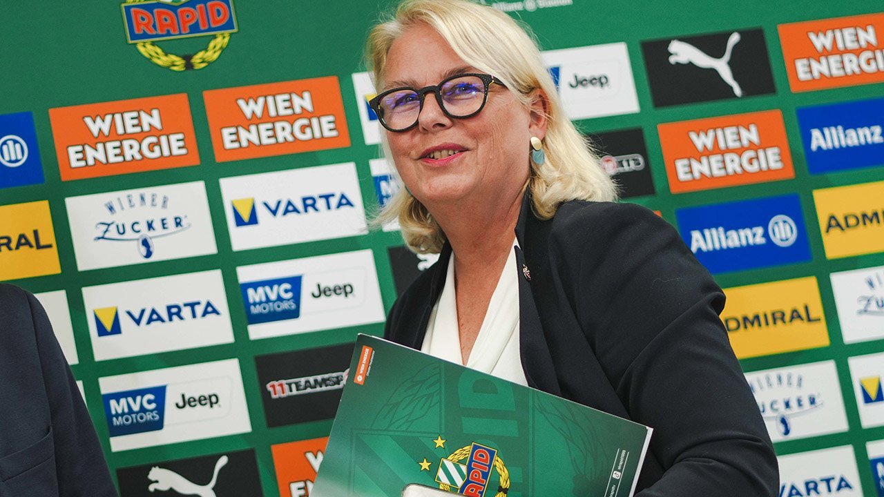 Rapid-Vizepräsidentin Edeltraud Hanappi-Egger