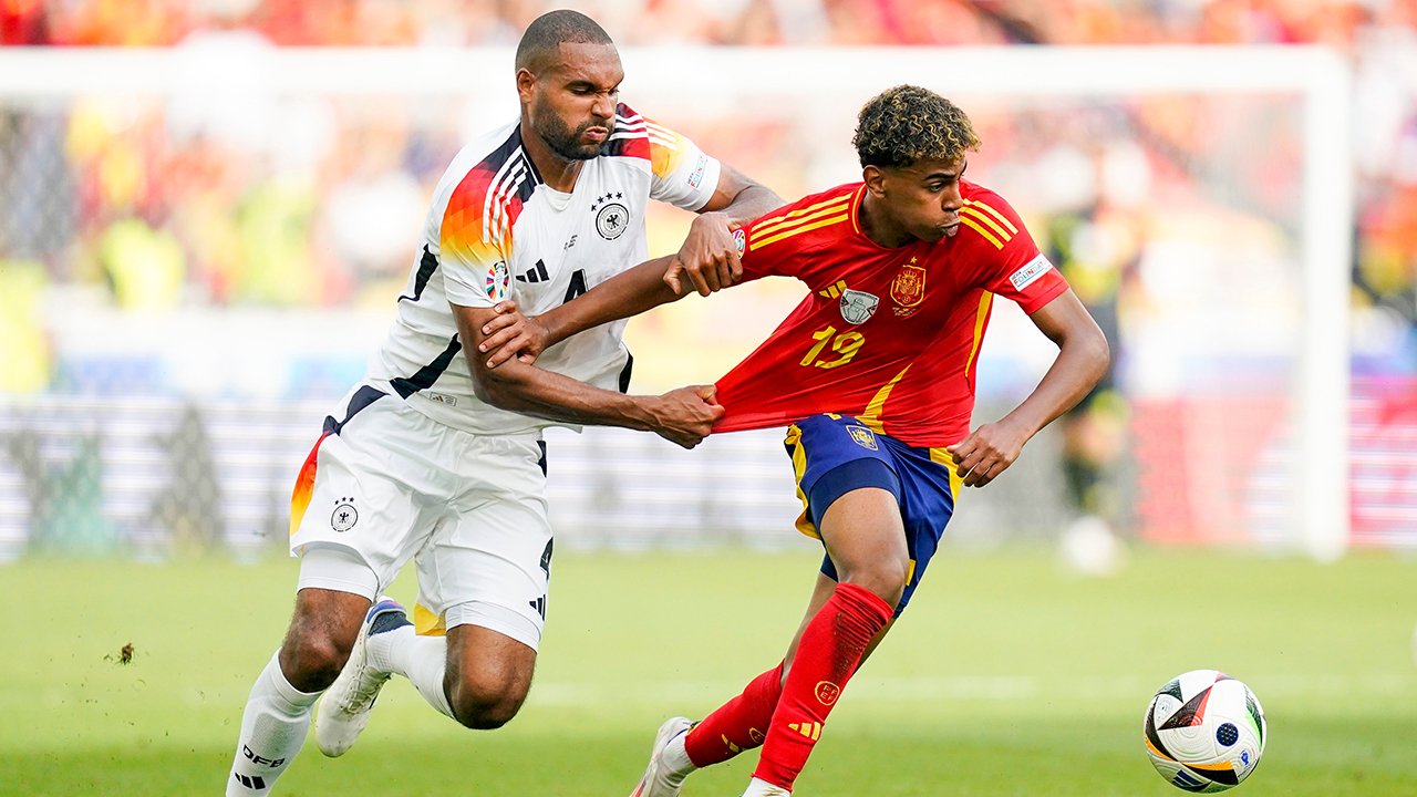 Deutschland konnte Spanien zumindest in Sachen Statistik fordern