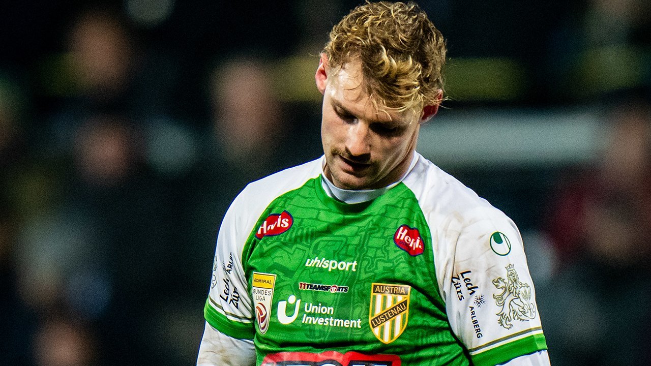 In der Abstiegssaison von Austria Lustenau hinterließ der Stürmer keinen guten Eindruck. Auch für ihn war diese Zeit belastend.