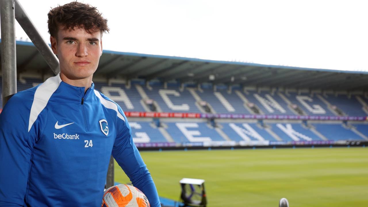 Ex-Rapidler Nikolas Sattlberger erzielte im dritten Spiel für KRC Genk seinen Debüttreffer.