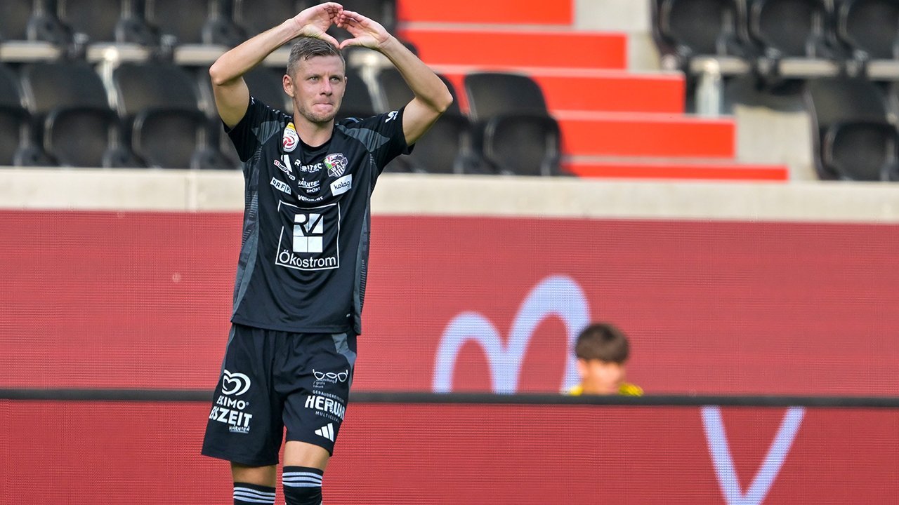 Maximilian Ullman im WAC-Trikot
