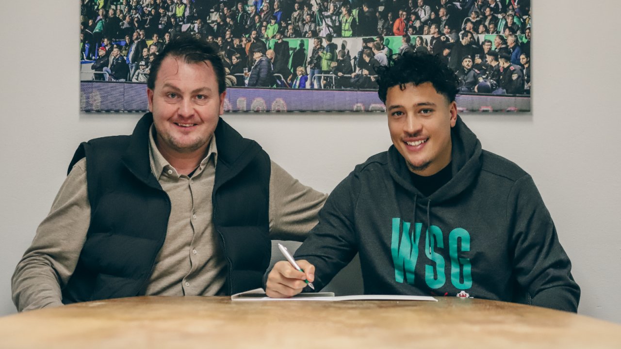 Stefan Köck (links) mit Neuzugang Jonas David (rechts)